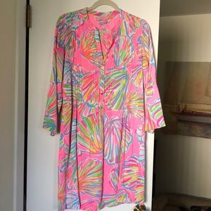 Lilly Pulitzer shirt dress, size medium